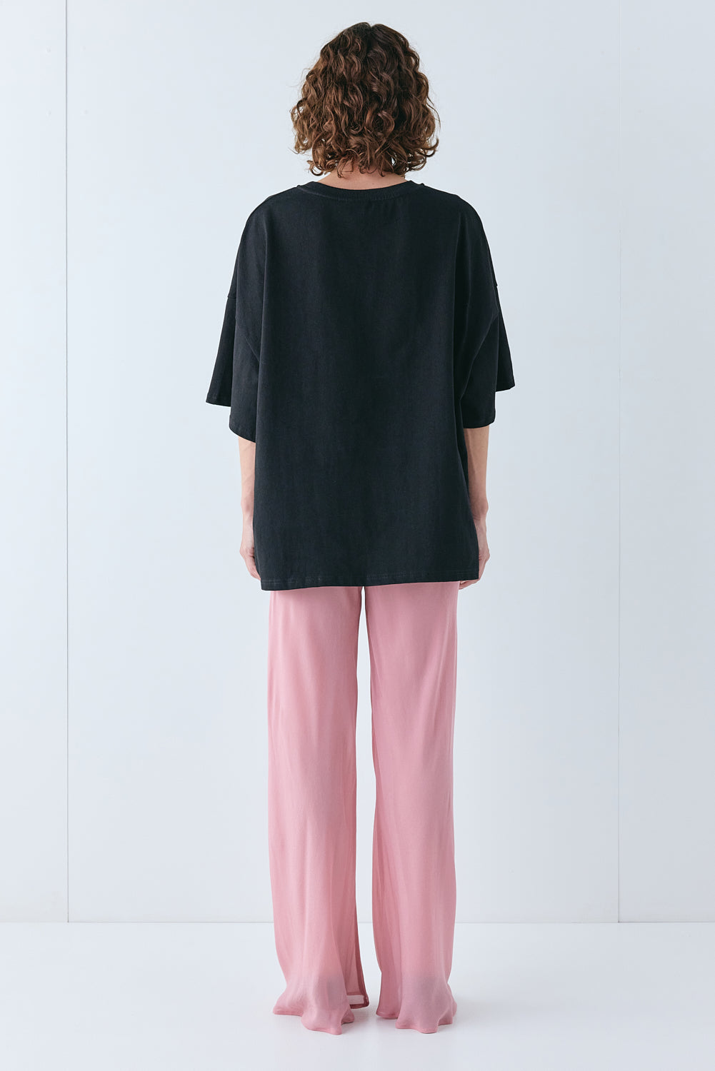 Remi Sheer Pants Pink