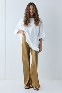 Rae Satin Pants Copper