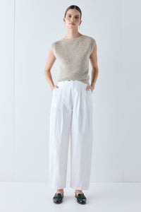 Arlo Trousers White
