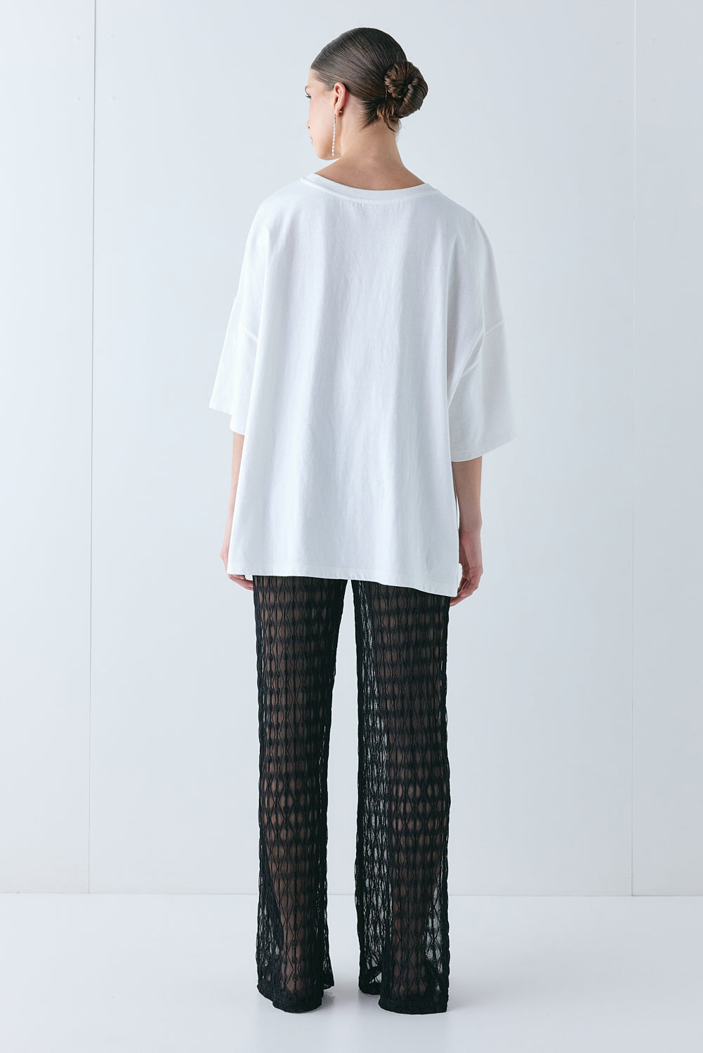 Suki Sheer Pants Black