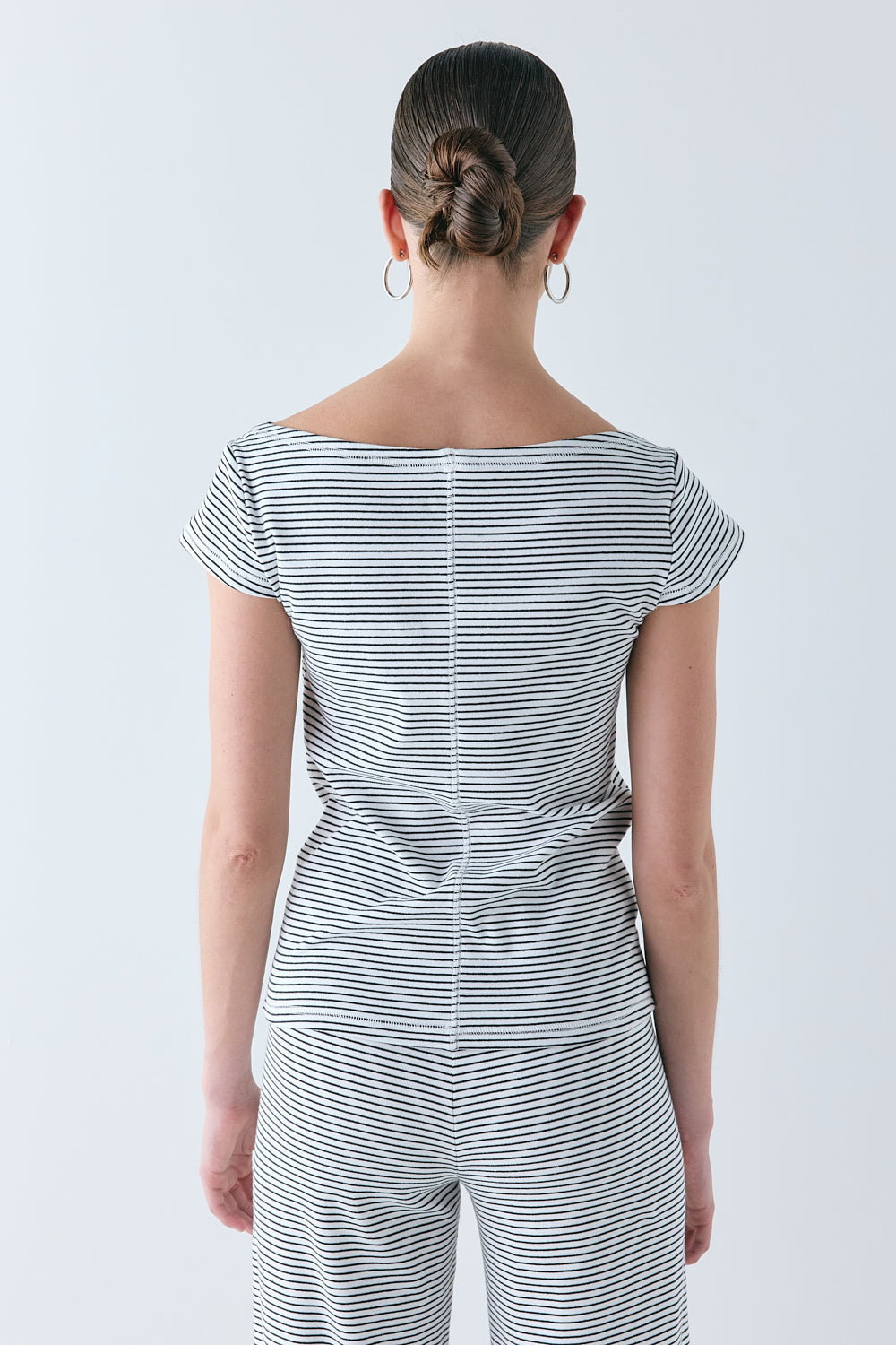 Kaia Top Black Stripe