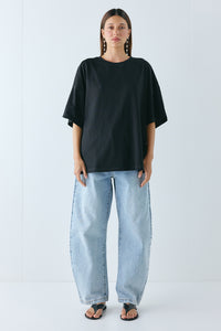 Willow Organic Cotton Tee Black