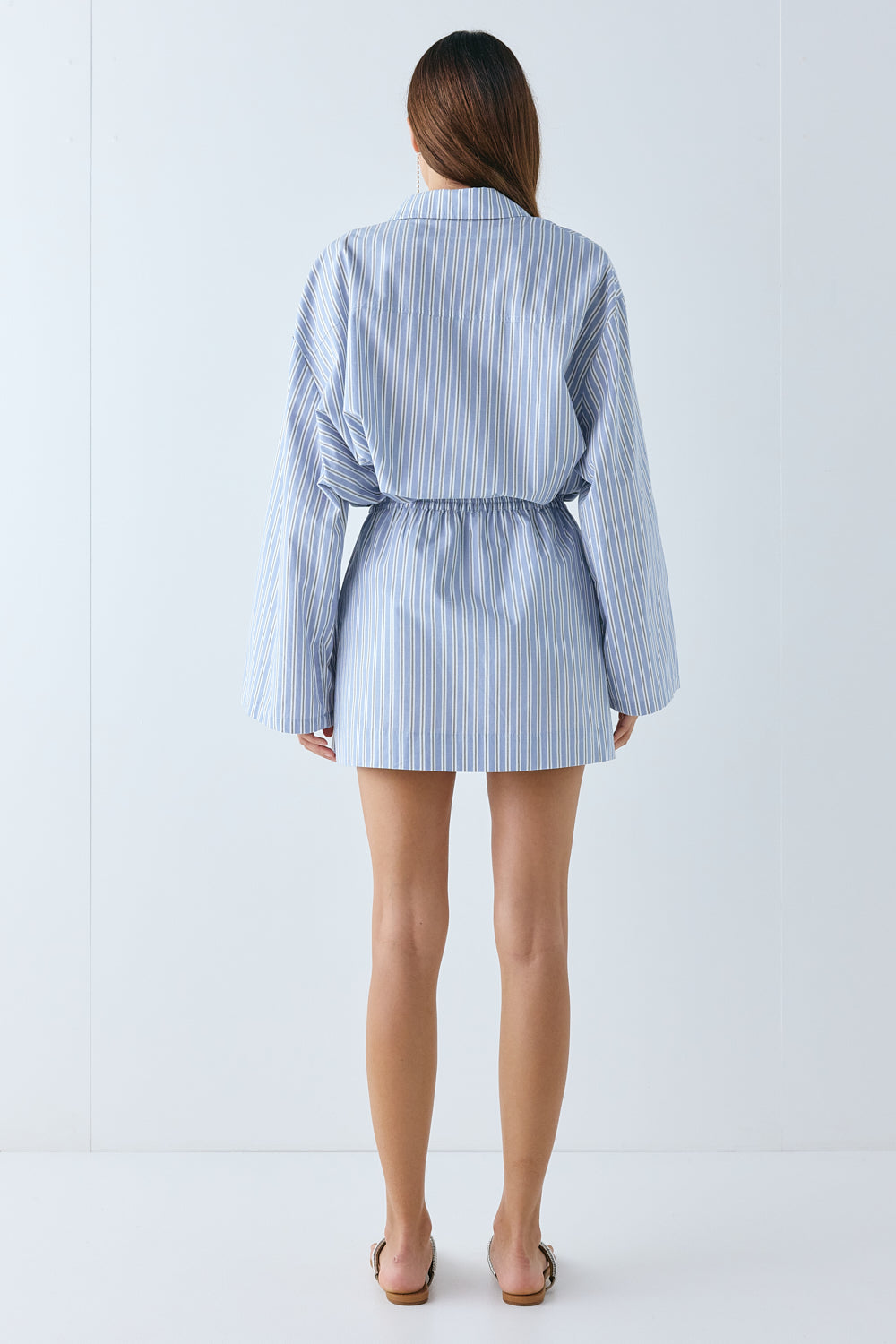 Elka Mini Skirt Blue Stripe