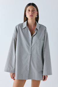 Rory Shirt Grey Check