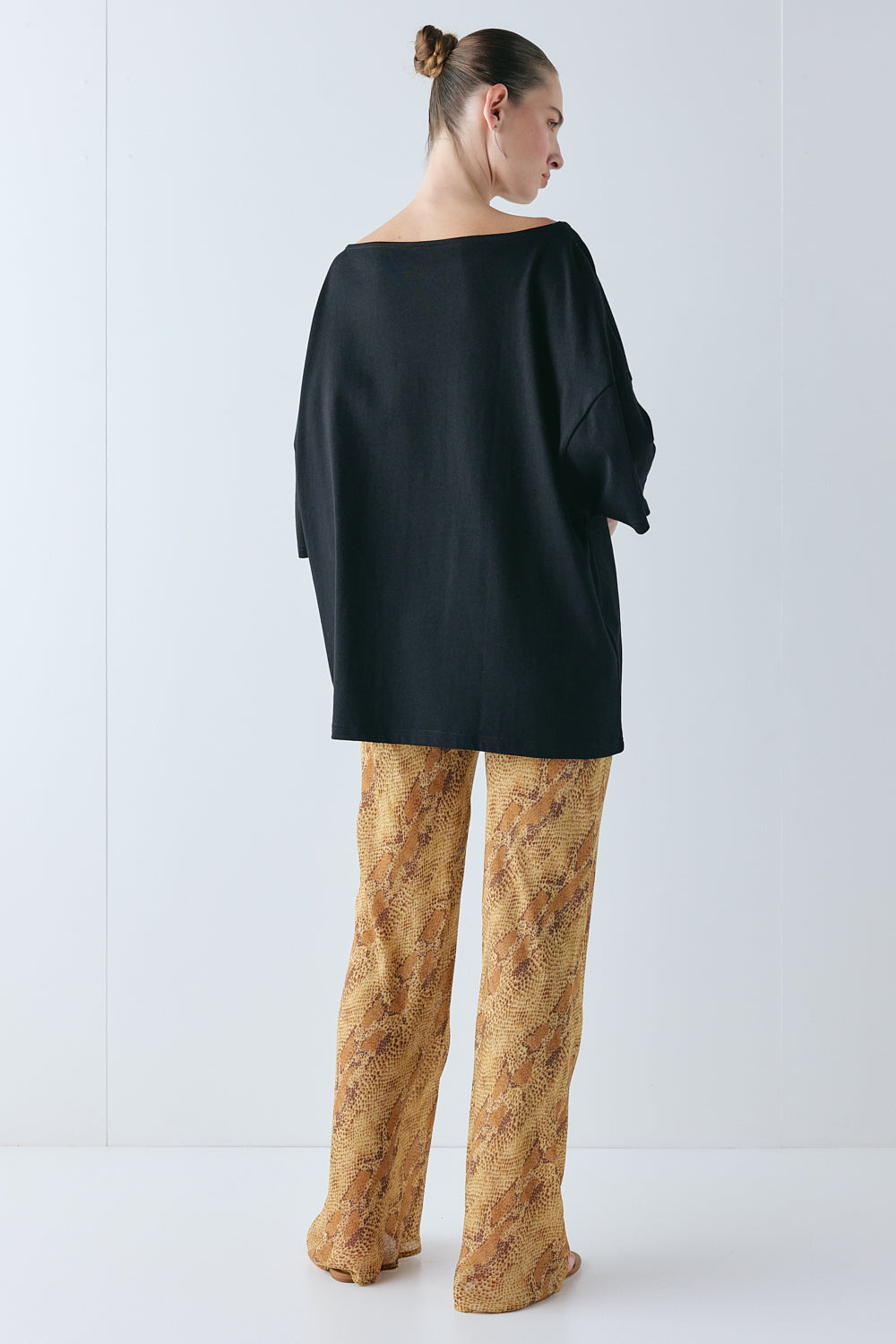Remi Sheer Pants Snake