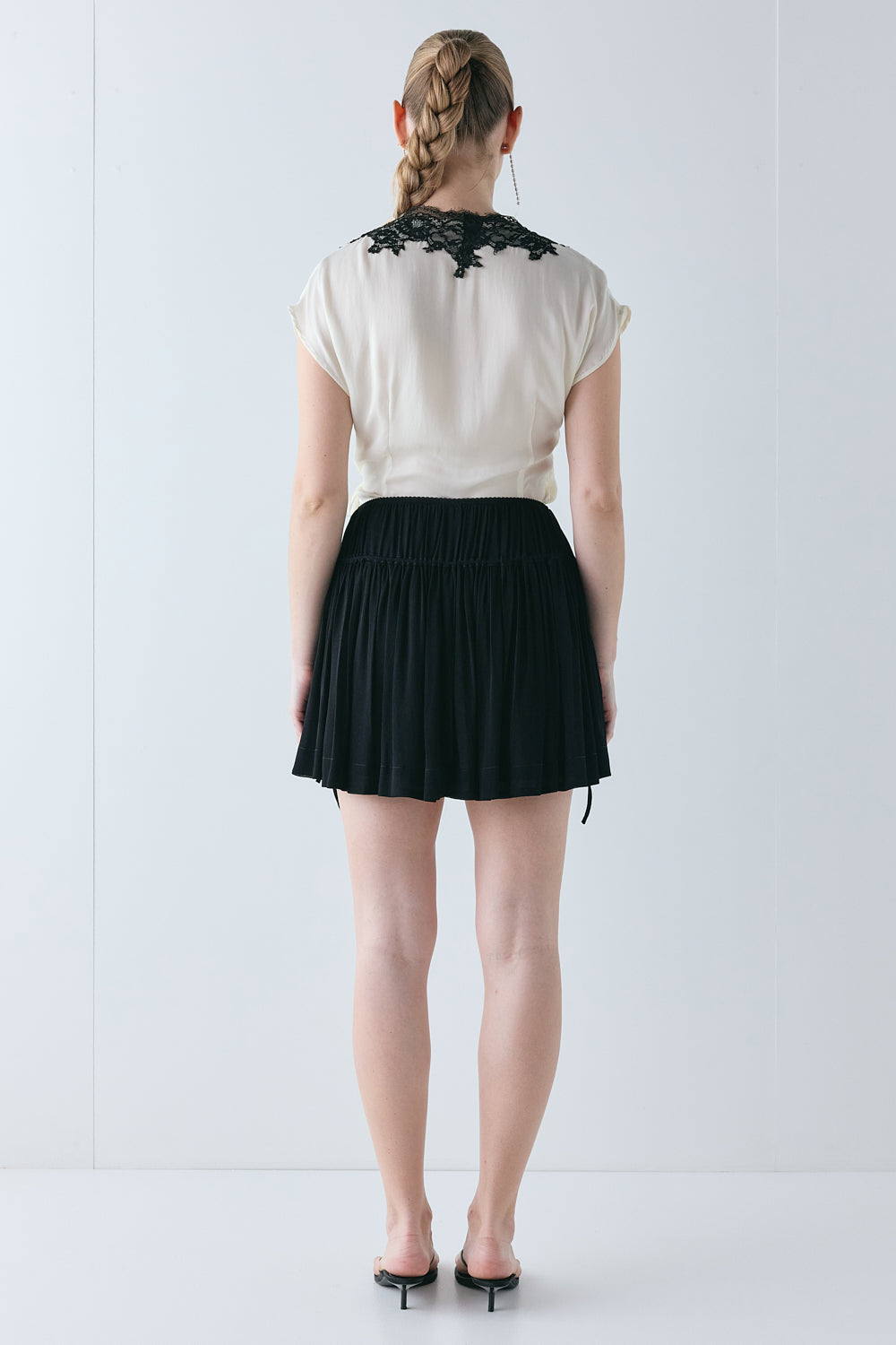Nellie Mini Skirt Black