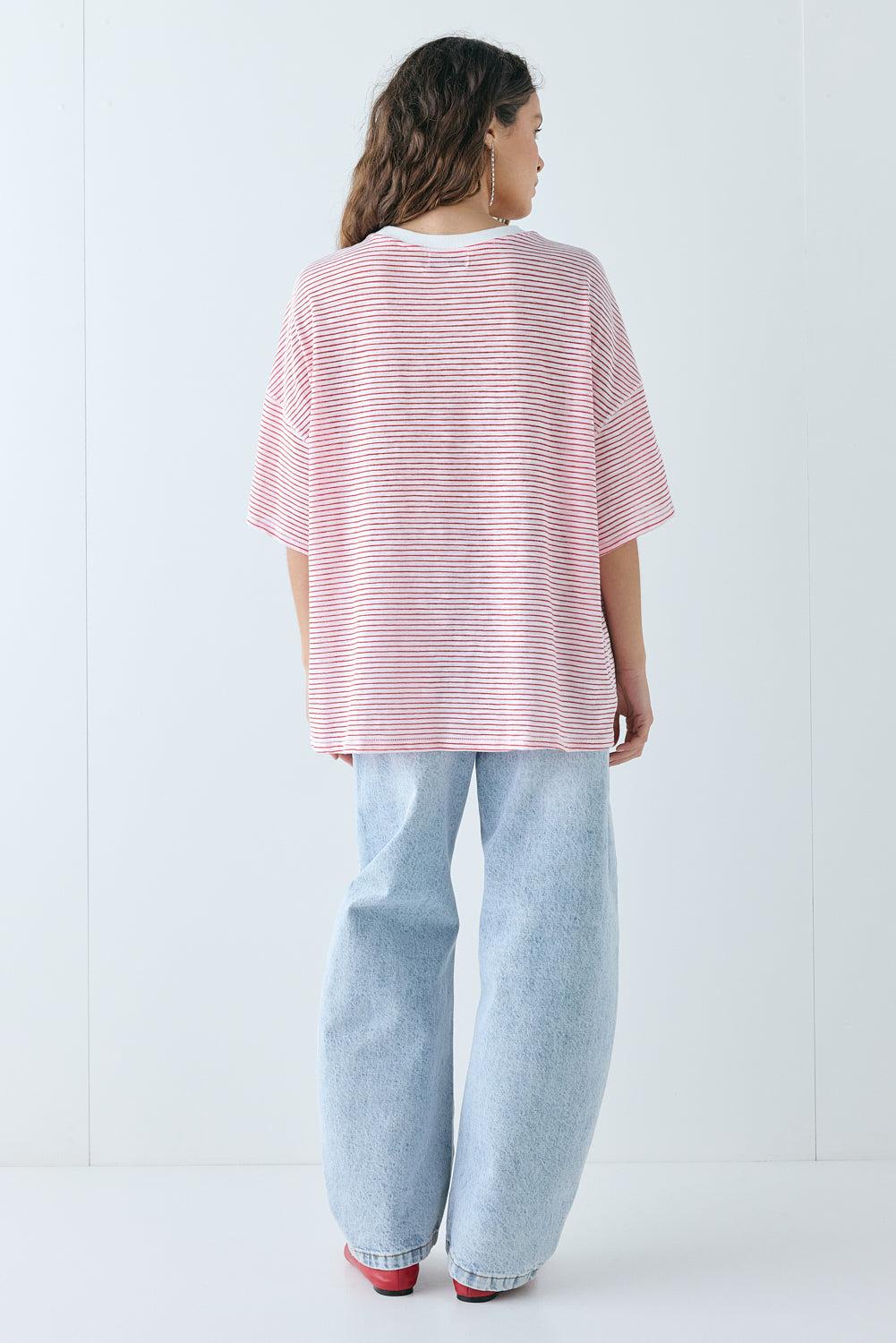 Willow Tee Red Stripe