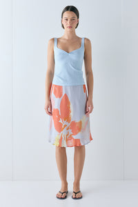 Marcia Midi Skirt Heat Wave