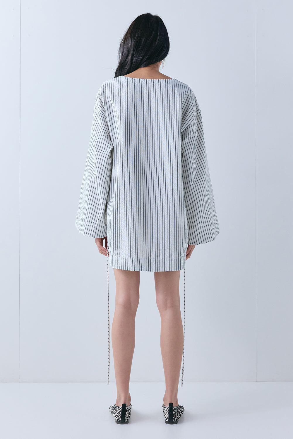 Holly Mini Dress Stripe