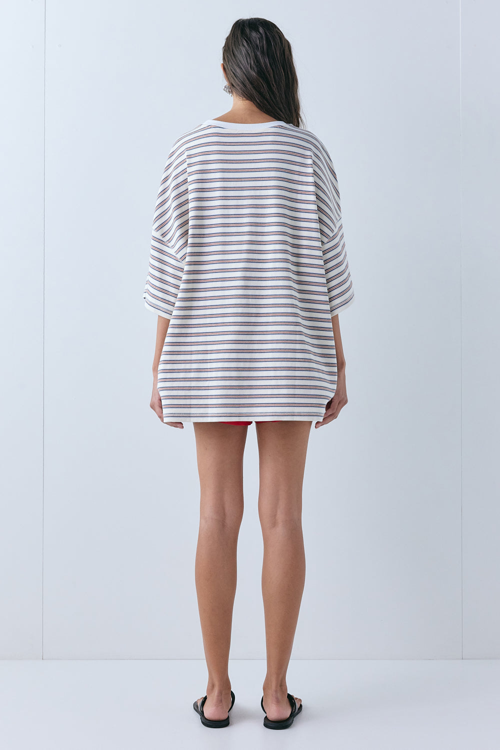 Willow Tee Orange Stripe
