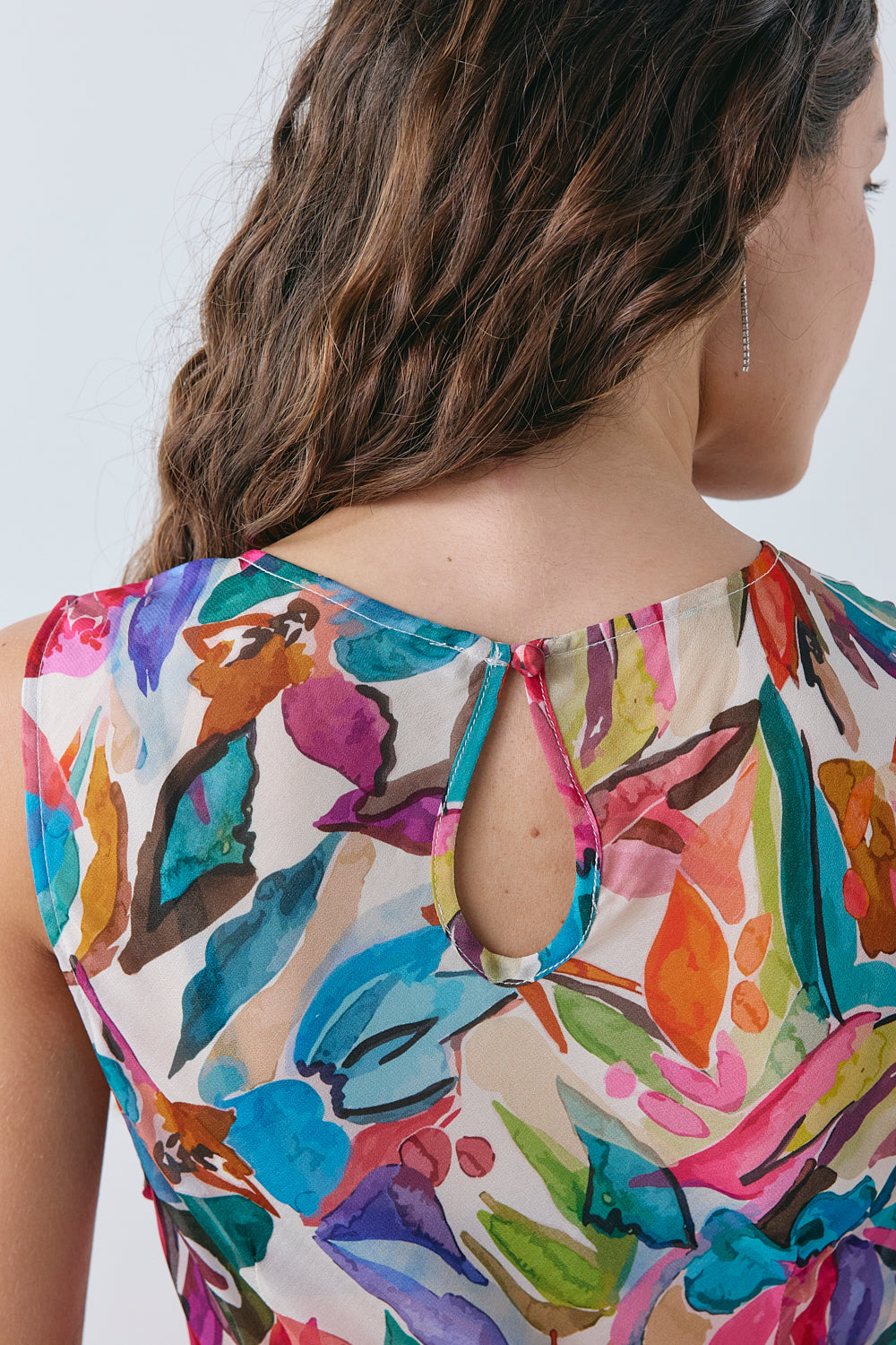 Mina Sheer Maxi Dress Fresco