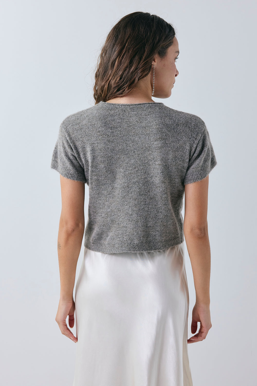 Blaine Knit Top Grey