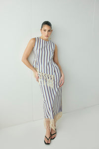 Billie Midi Skirt Stripe
