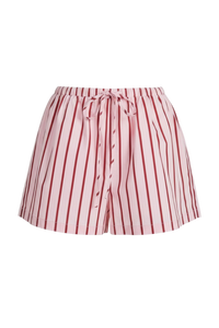 Annika Shorts Berry Stripe