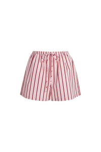 Annika Shorts Berry Stripe
