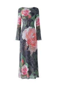 Jean Maxi Dress Rose
