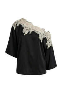 Miette Lace Top Black