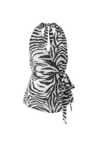 Prue Top Zebra