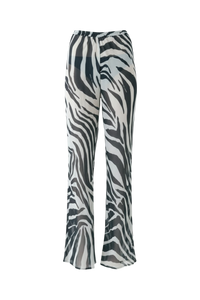 Remi Sheer Pants Zebra