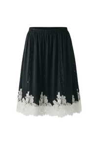 Thea Lace Skirt Black