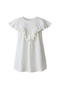 Viola Linen Tunic White