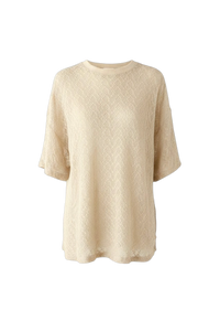 Willow Lace Tee Cream