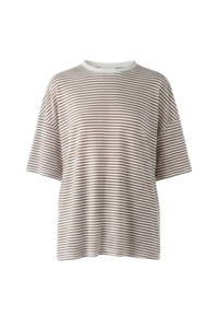 Willow Tee Brown Stripe