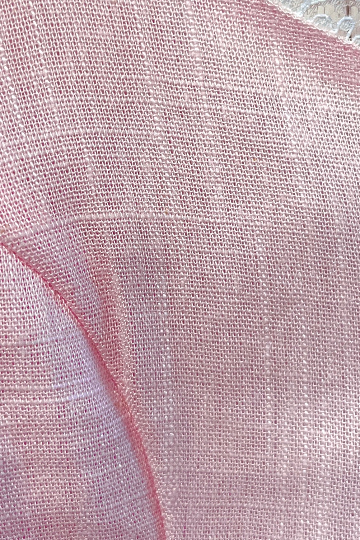 VRG GRL Love Language Button Front Top // Blush