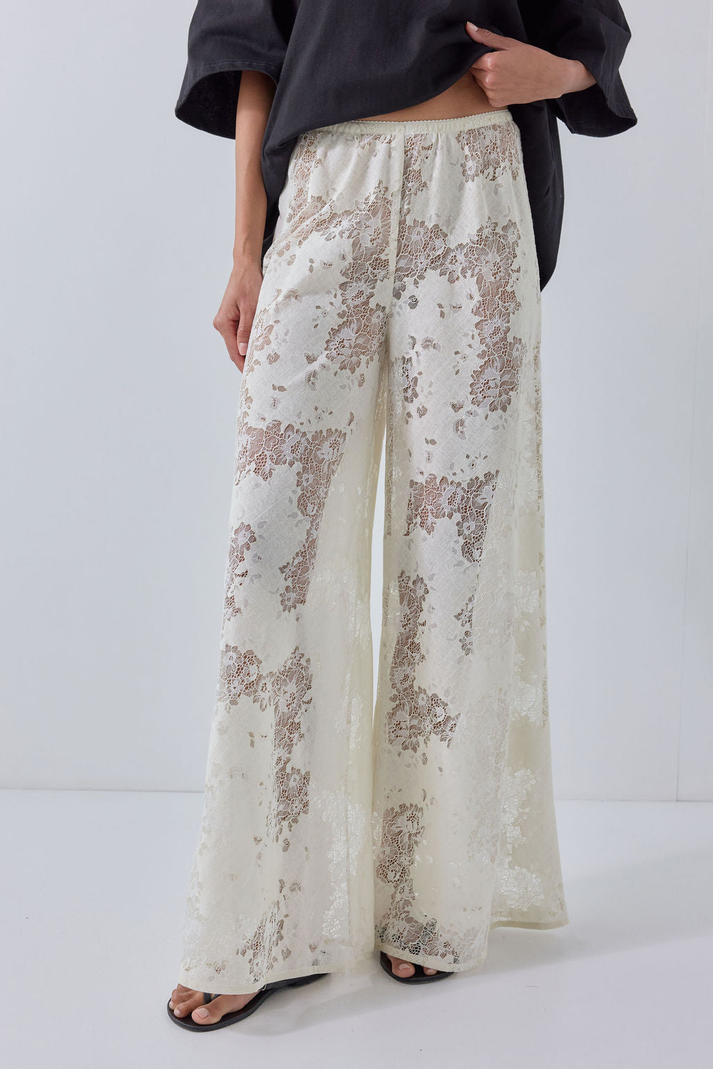 Jordan Lace Pants Cream 