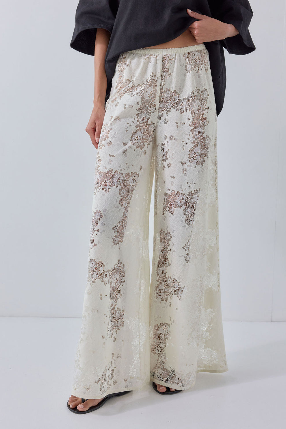 Jordan Lace Pants Cream 