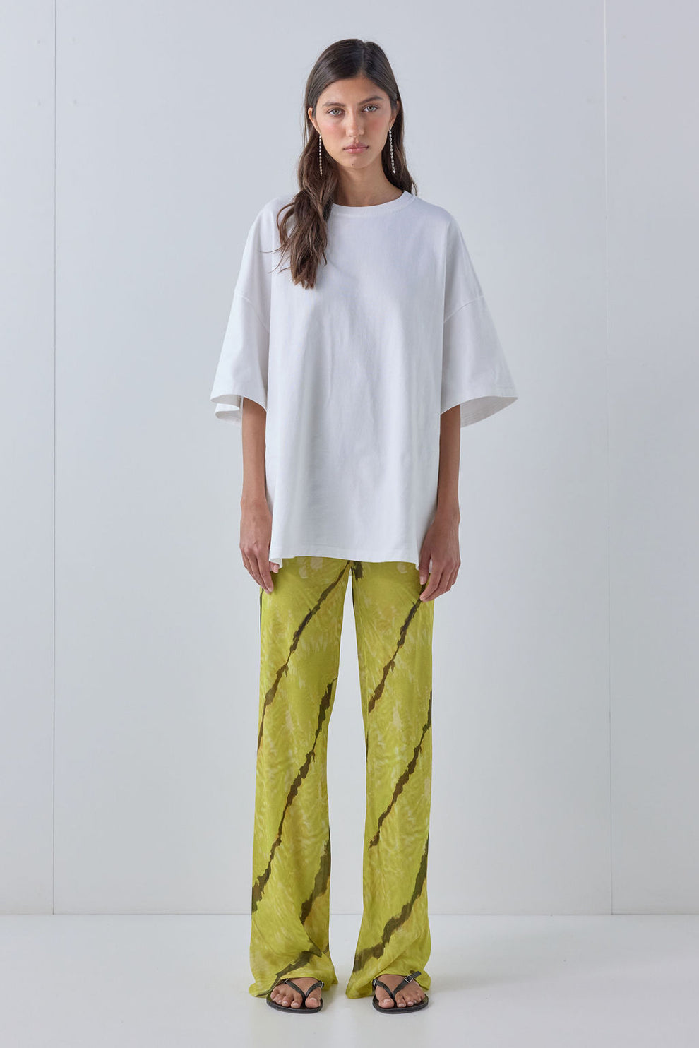 Remi Sheer Pants Citrus - size:Aida:AU 6 / US 2