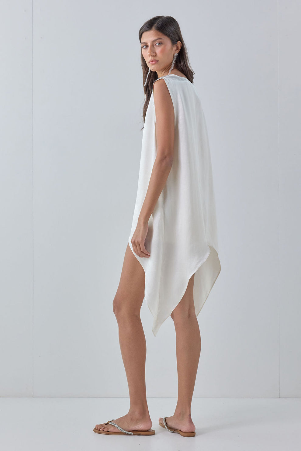 Sable Satin Top Cream