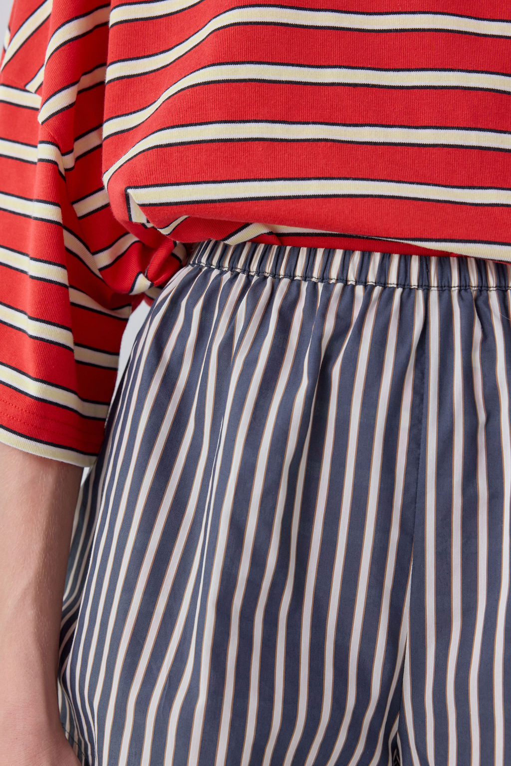 Harlyn Shorts Navy Stripe