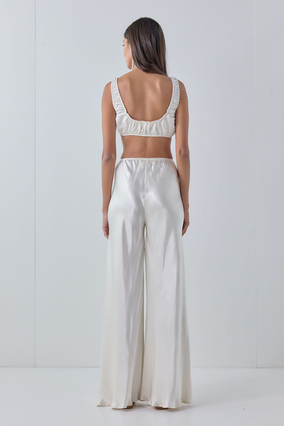 Jordan Satin Pants Cream 
