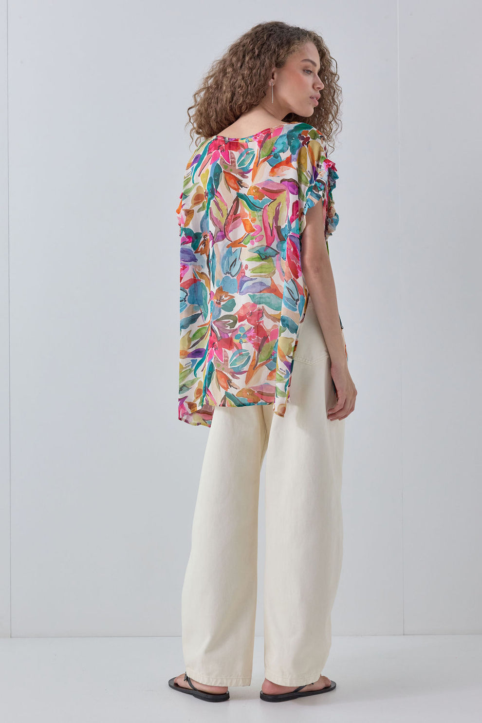 Elsie Sheer Top Fresco 