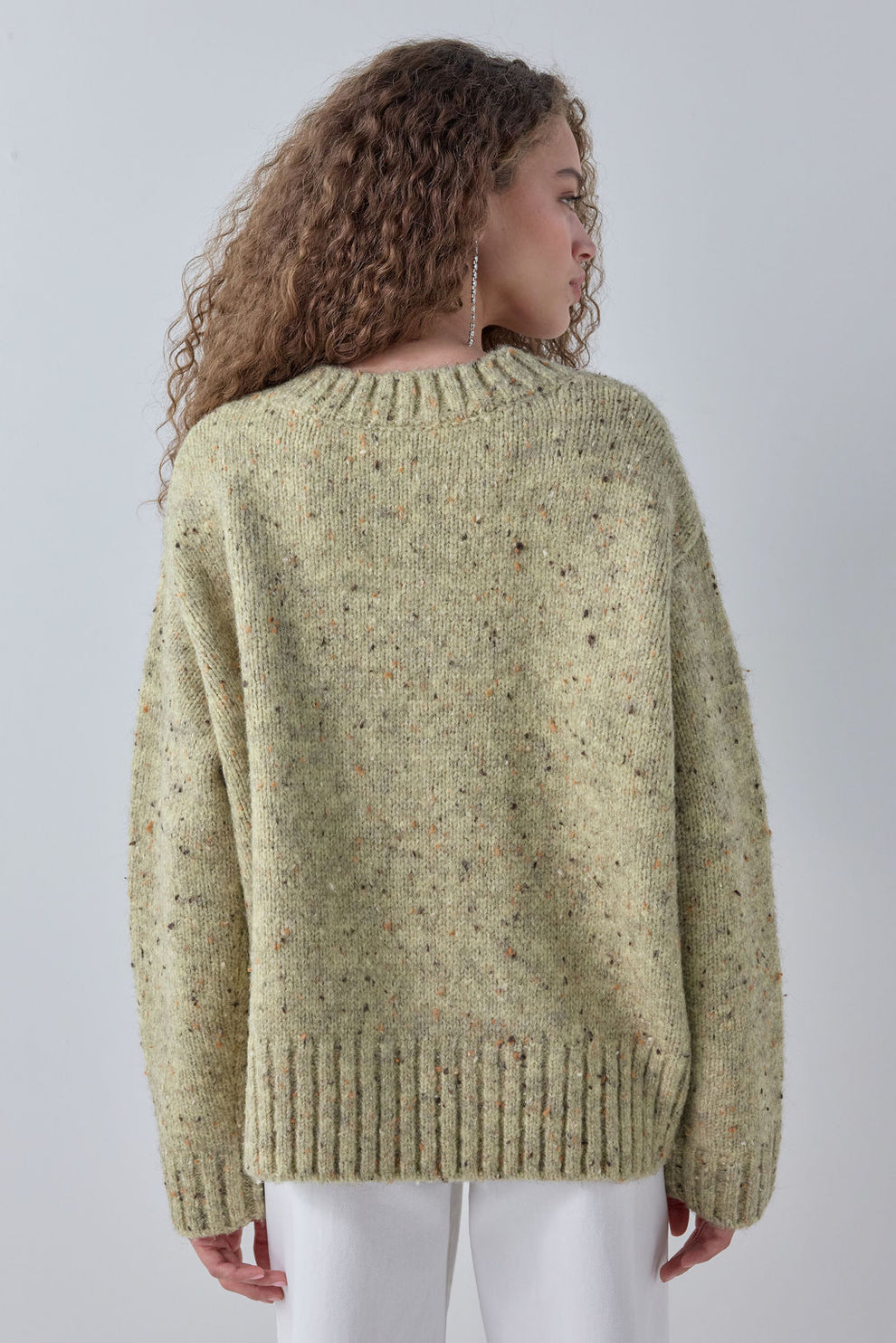 Franco Knit Jumper Moss