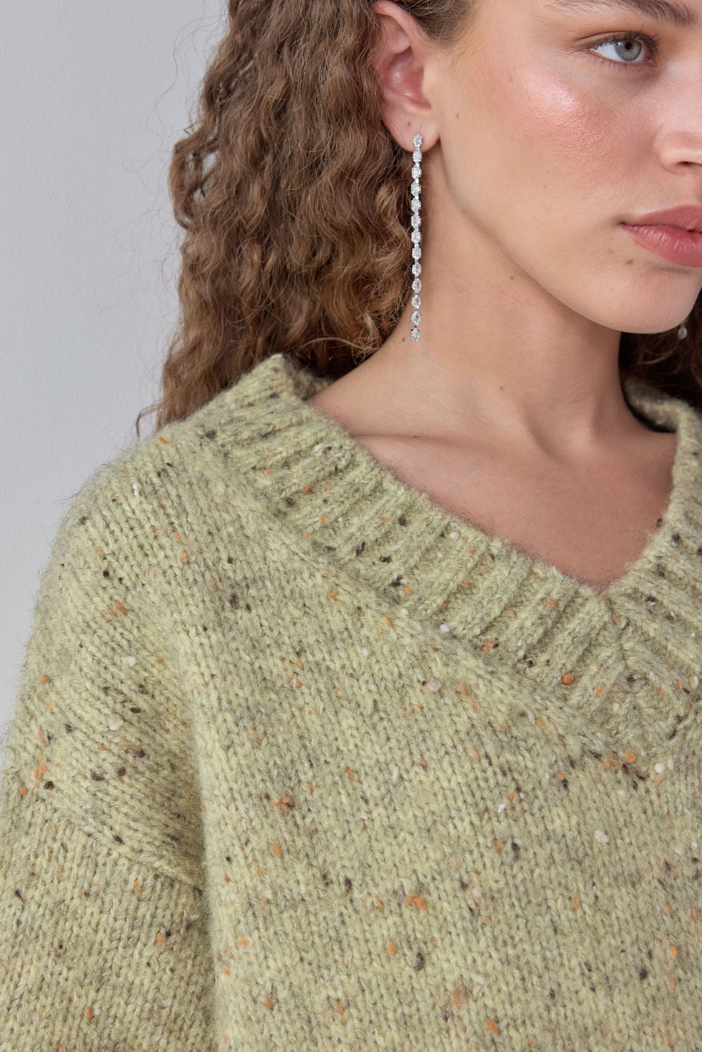 Franco Knit Jumper Moss