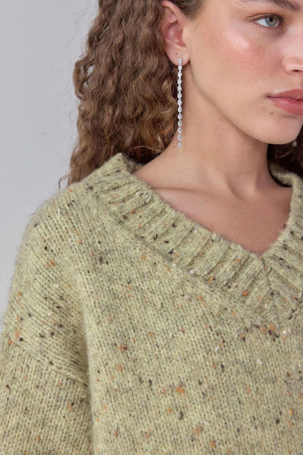 Franco Knit Jumper Moss