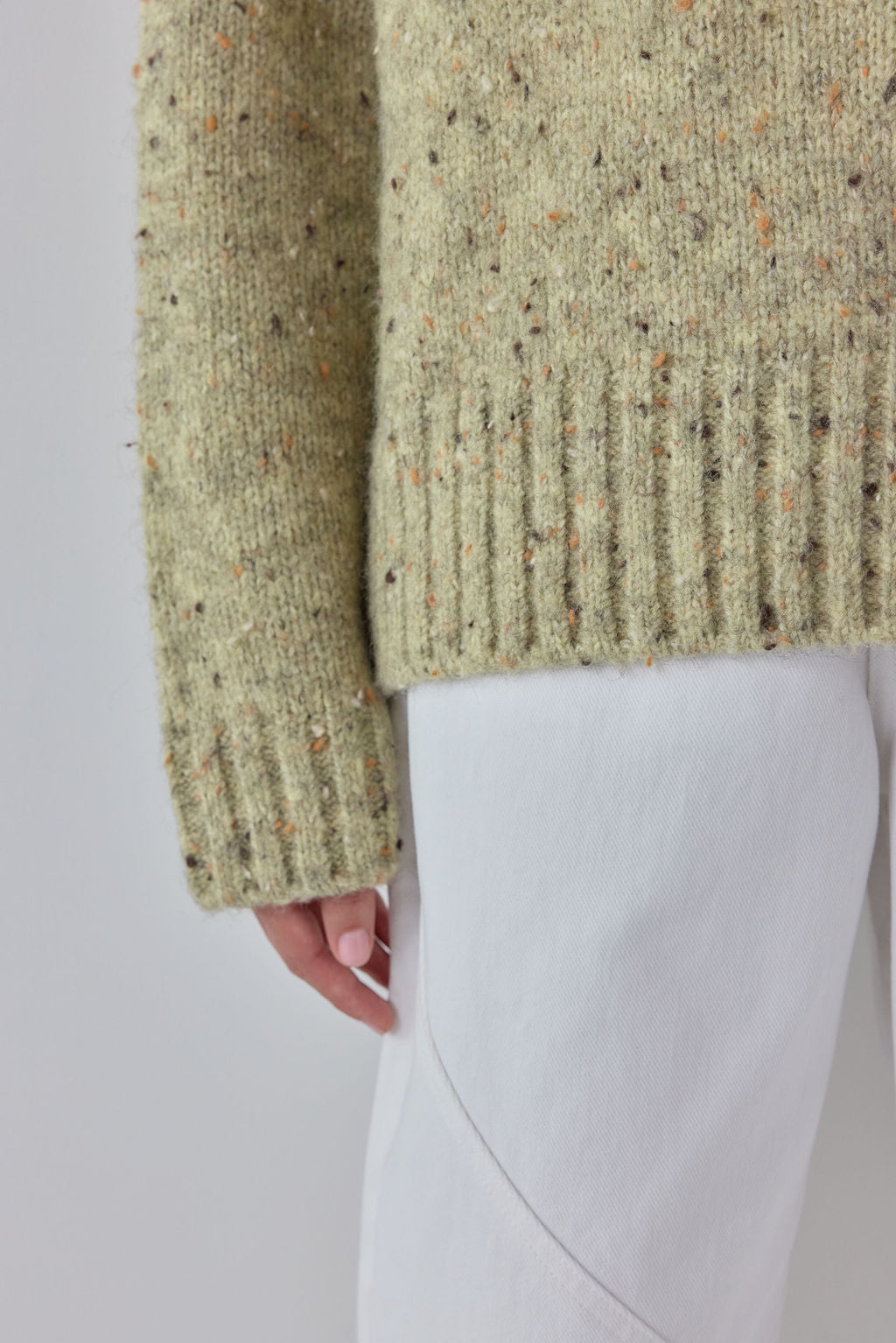 Franco Knit Jumper Moss