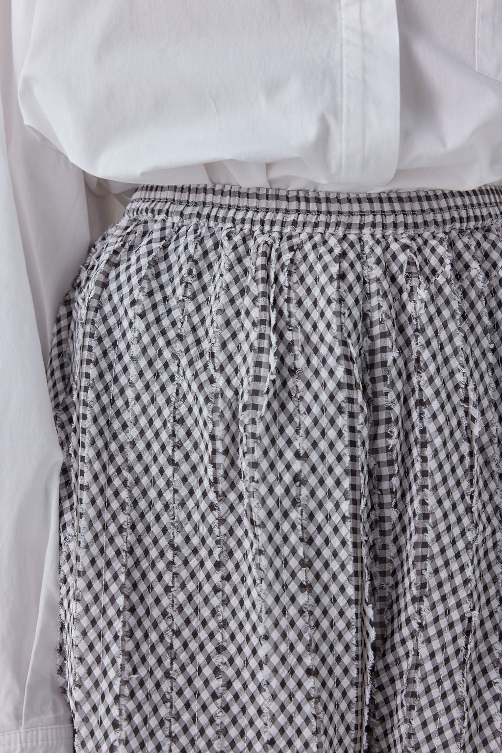 Elvie Shorts Black Check