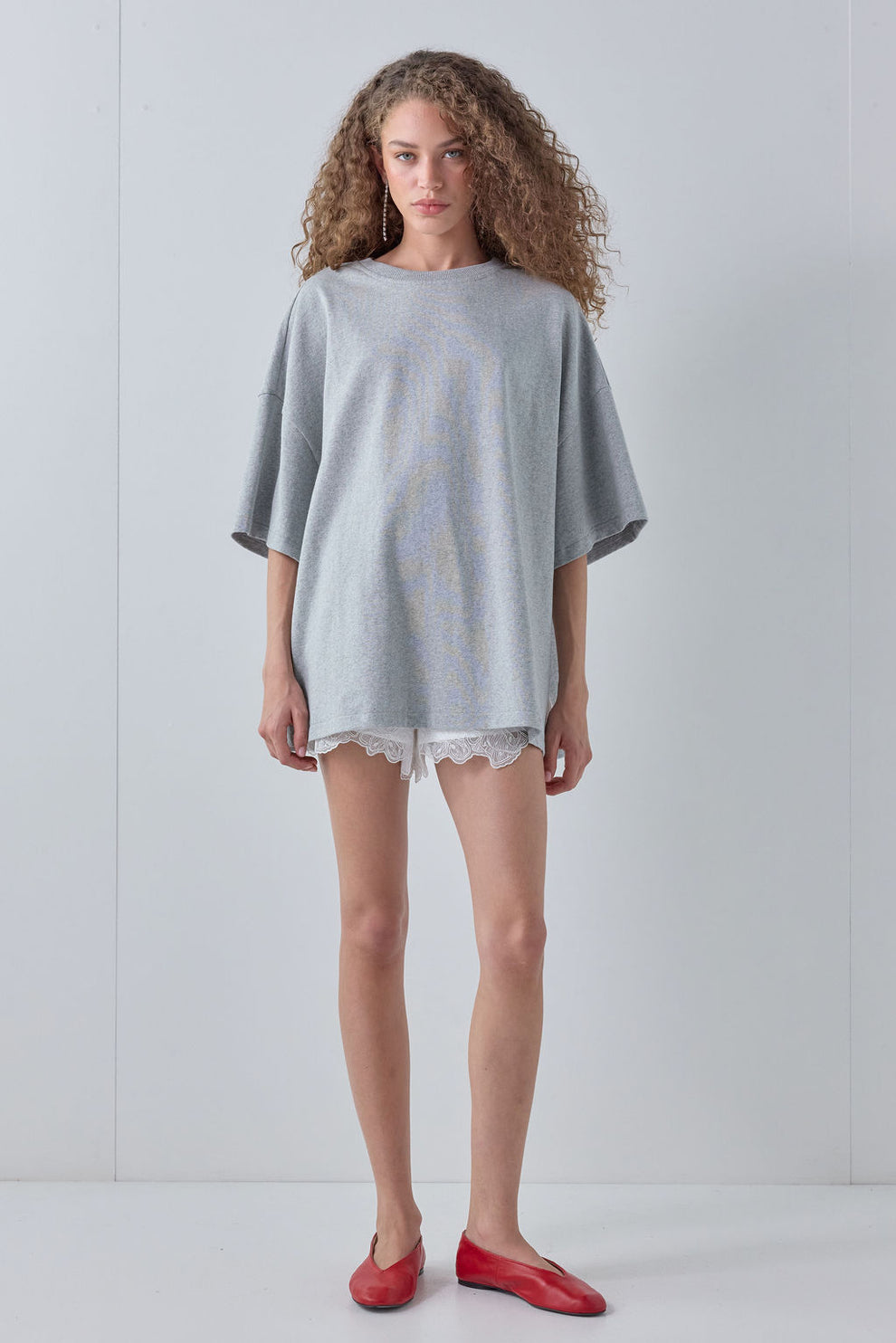 Hudson Tee Grey - size:Maria:AU 6 / US 2