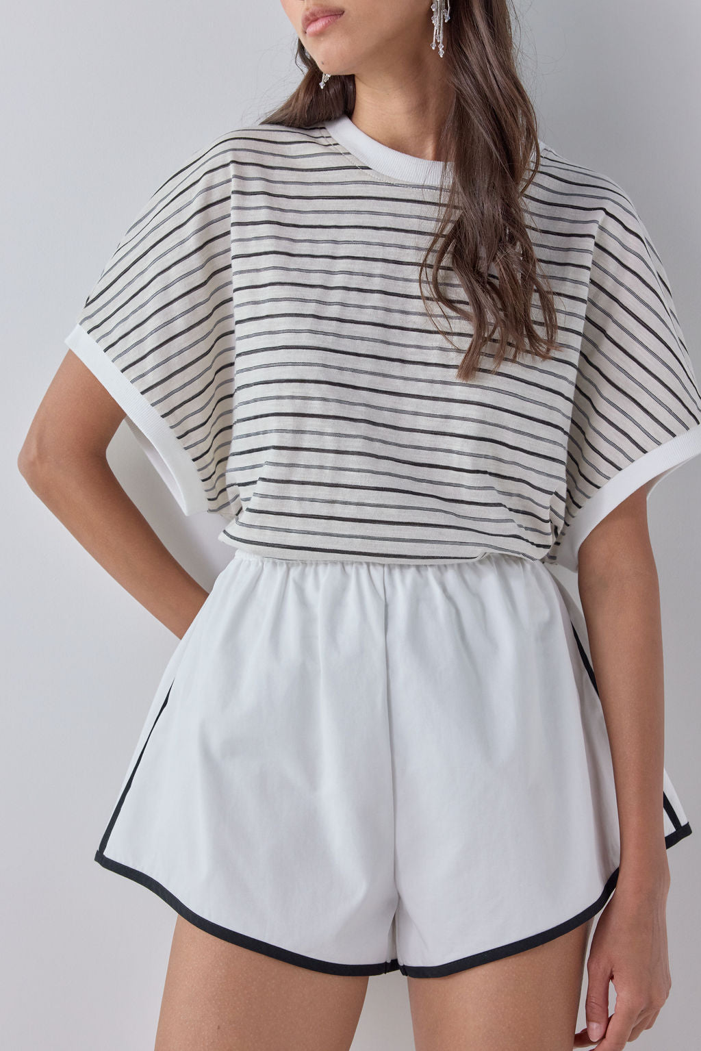 Tullie Shorts White