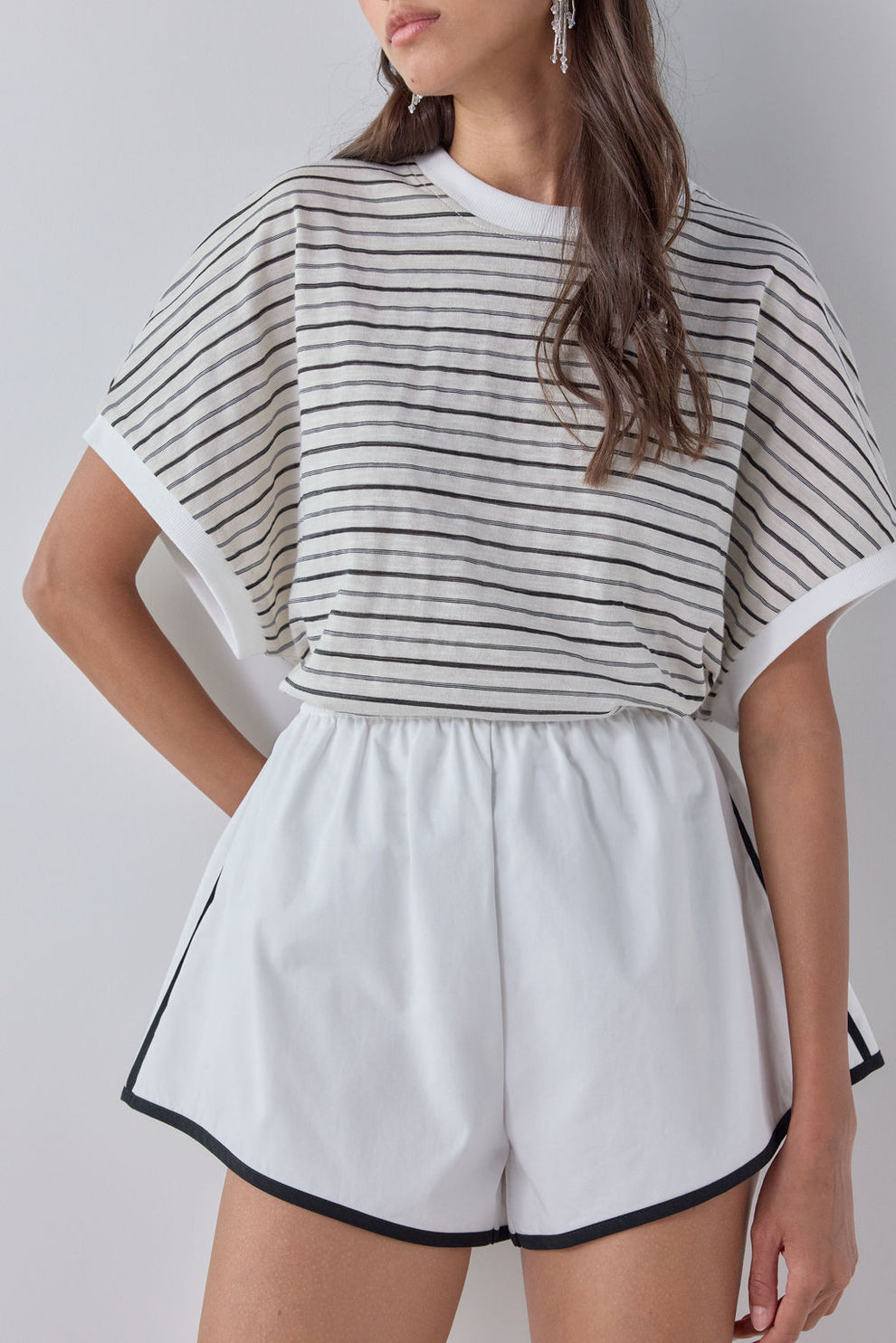 Tullie Shorts White