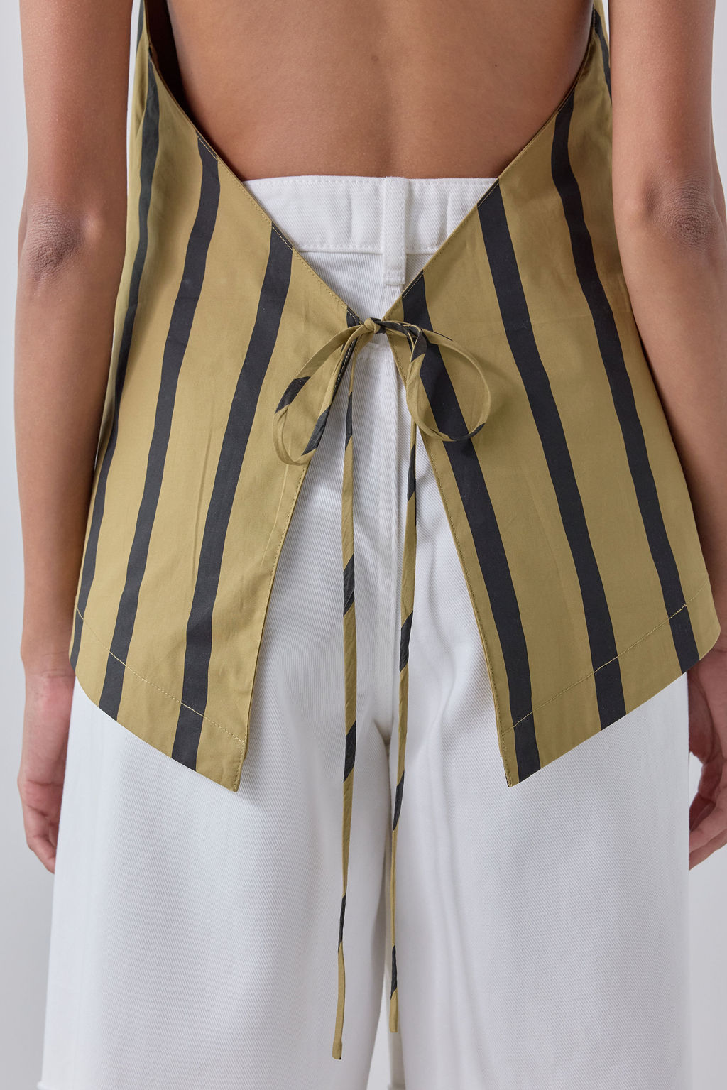 Dalia Top Tan Stripe 