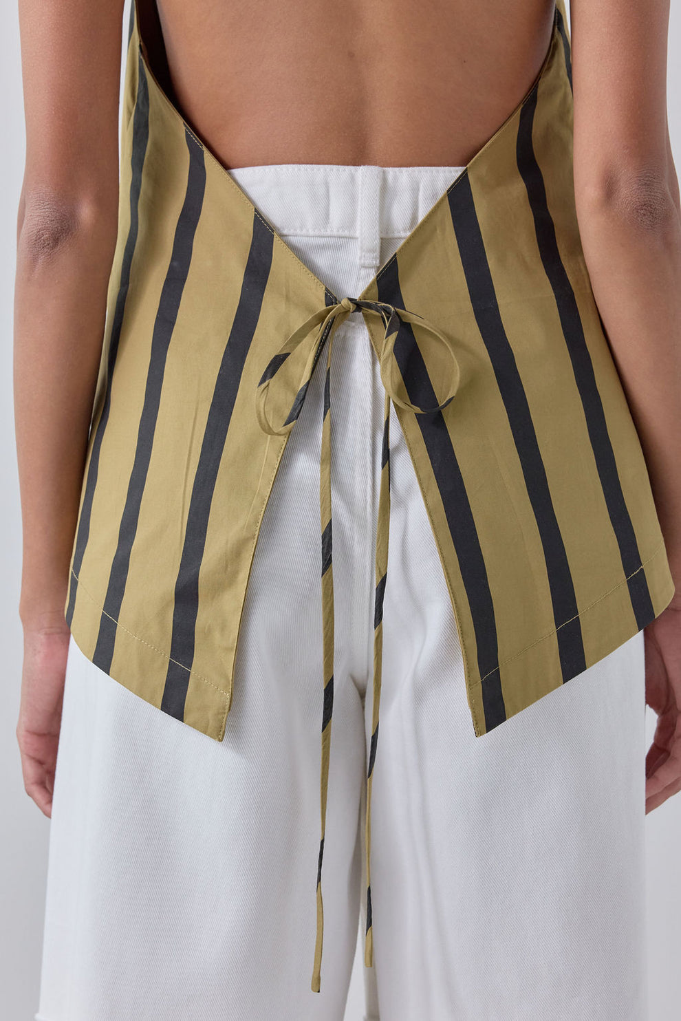 Dalia Top Tan Stripe 