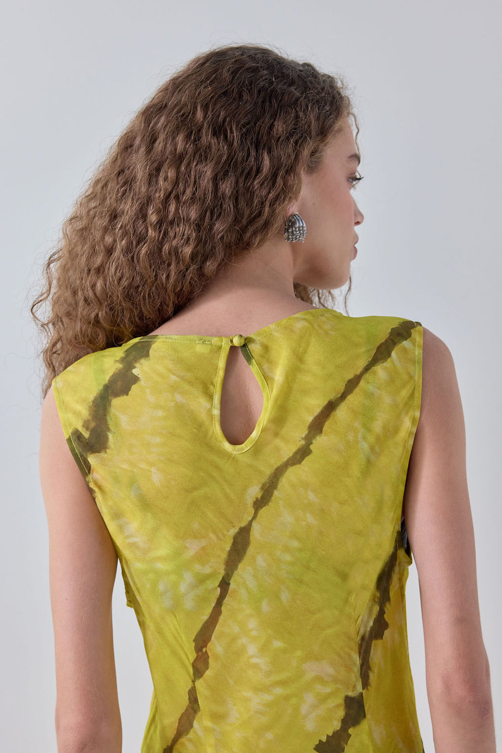 Francesca Sheer Maxi Dress Citrus