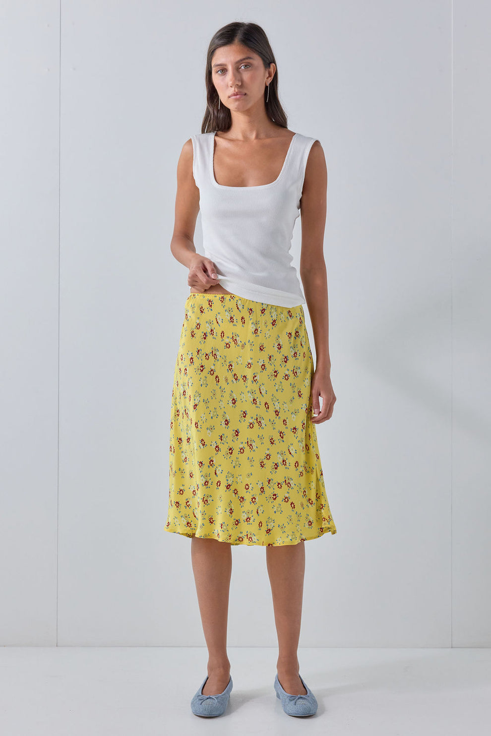 Marcia Midi Skirt Posy