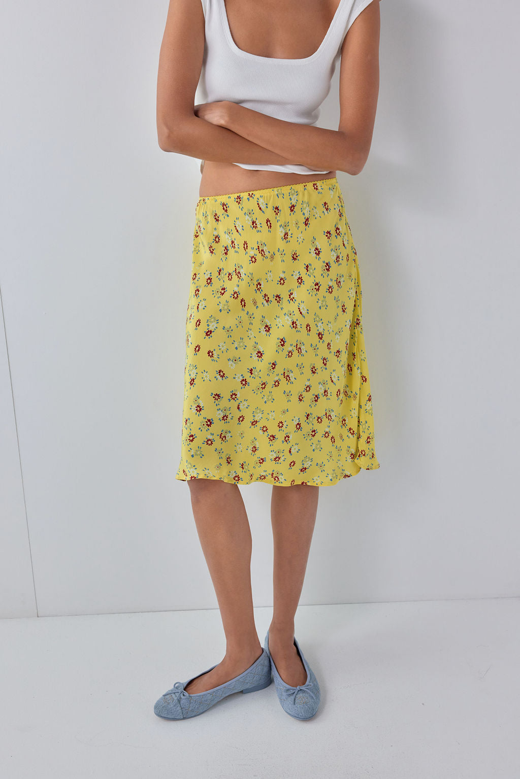 Marcia Midi Skirt Posy