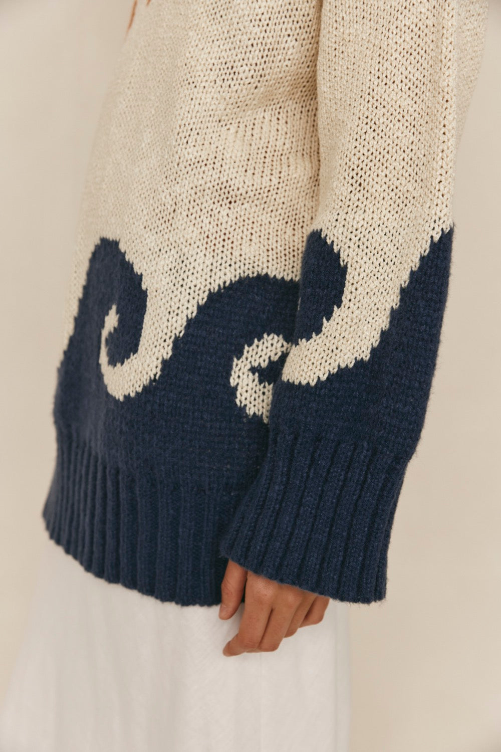 Ace Of Something Knit Jumper Natural