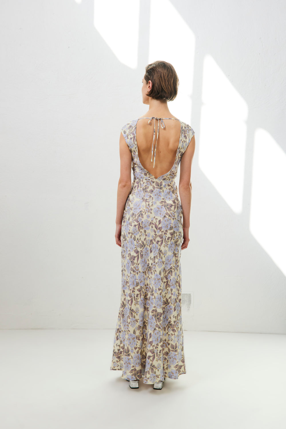 vrg grl au revoir bias cut maxi dress VRG GRL Au Revoir Bias Cut Maxi Dress // Nude